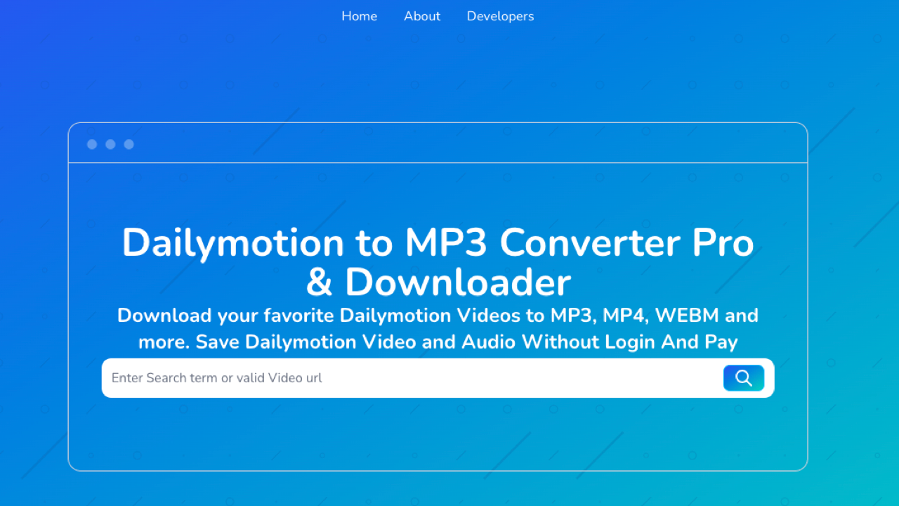 download Dailymotion videos